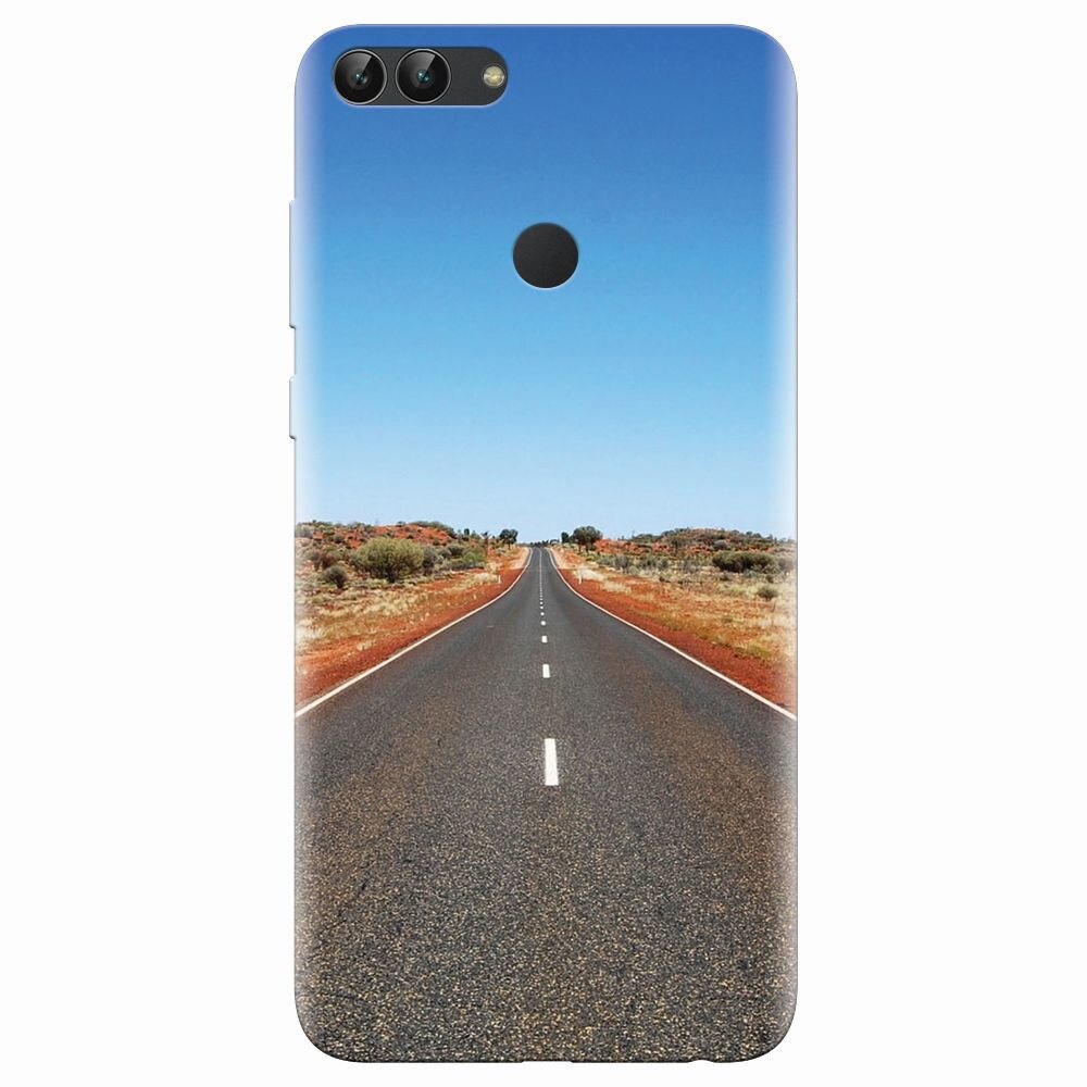 Husa silicon pentru Huawei P Smart, Road To Future