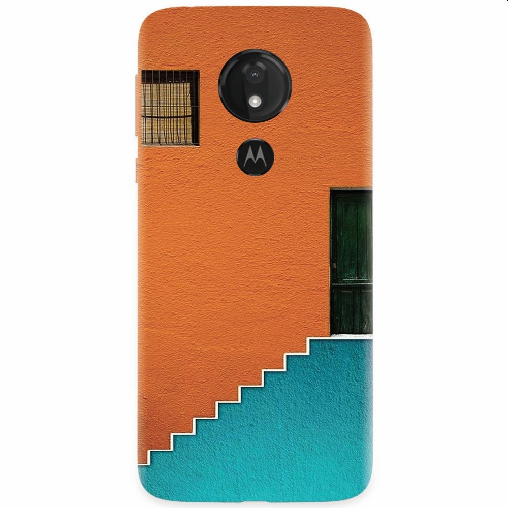 Husa silicon pentru Motorola Moto G7, Stairs
