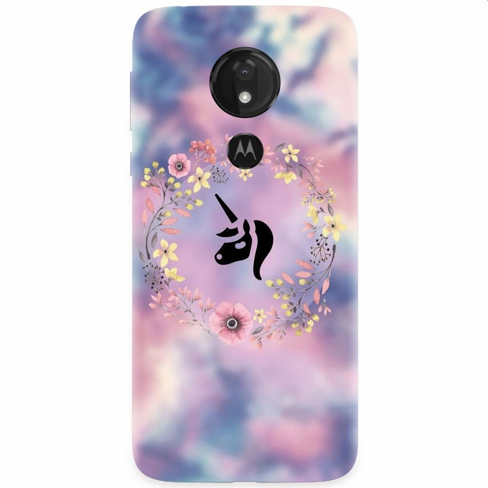 Husa silicon pentru Motorola Moto G7 Power, Unicorn Icon