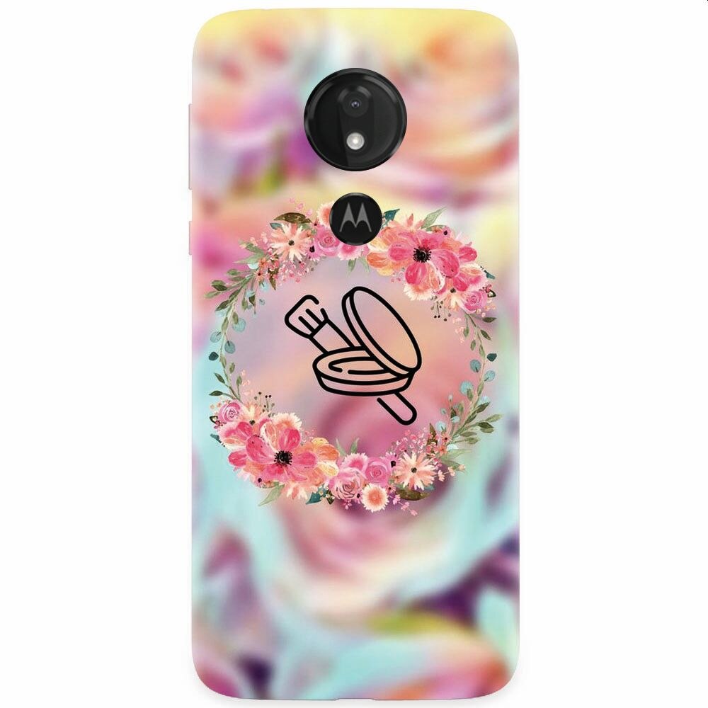 Husa silicon pentru Motorola Moto G7, Make Up Expert