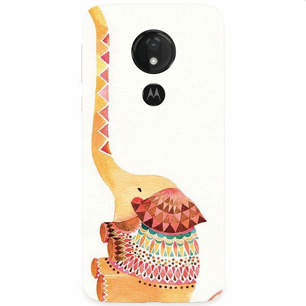 Husa silicon pentru Motorola Moto G7 Power, Elephant