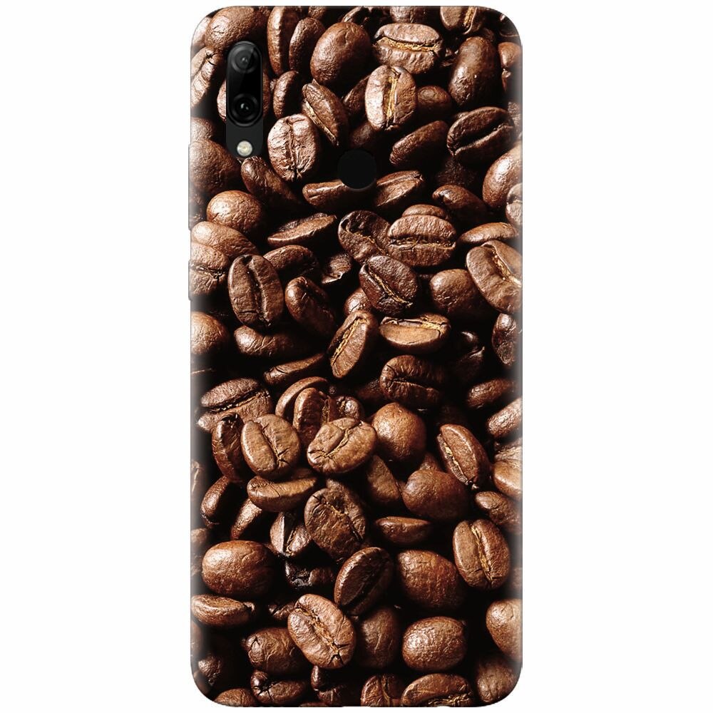 Husa silicon pentru Huawei P Smart Z, Coffee Beans
