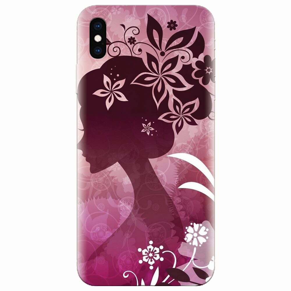 Husa silicon pentru Apple Iphone XS Max, Best Cute Girly