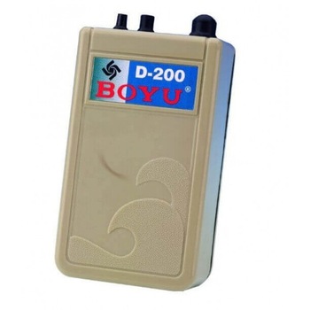 Pompa de aer cu baterii 2L/min Boyu D-200 Pompa de aer cu baterii 2L/min Boyu D-200