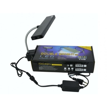 Sistem led iluminare acvariu Clamping Lamp Super Slim Double Bright 24+4 G2 Sistem led iluminare acvariu Clamping Lamp Super Slim Double Bright 24+4 G2