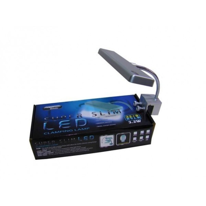 Lampa cu leduri pentru iluminarea acvariului Super Slim Led 32+8