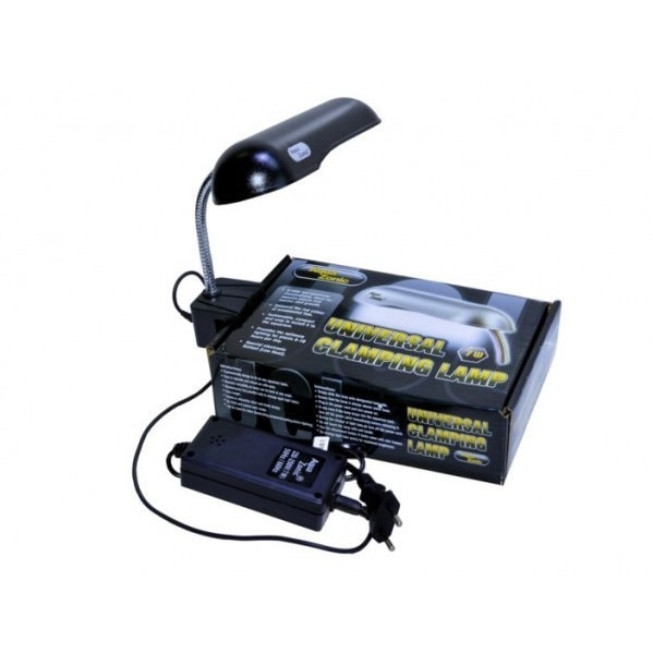 Lampa acvariu Aqua Zonic Clamping Lamp 7W culoare neagra