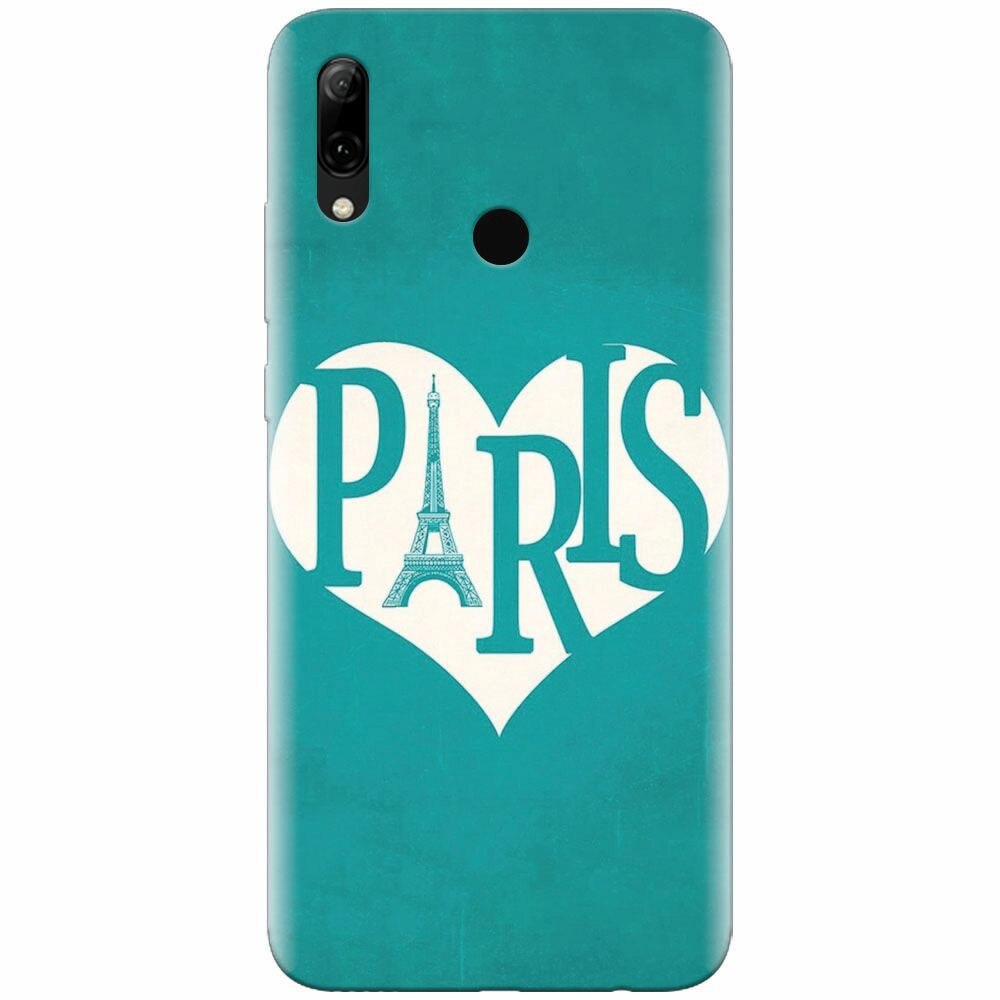 Husa silicon pentru Huawei P Smart Z, I Love Paris