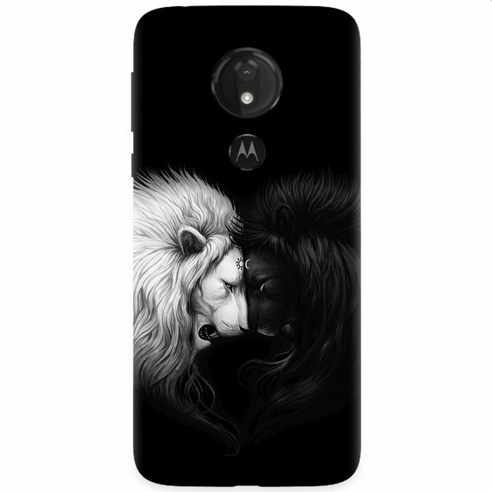 Husa silicon pentru Motorola Moto G7, Lions