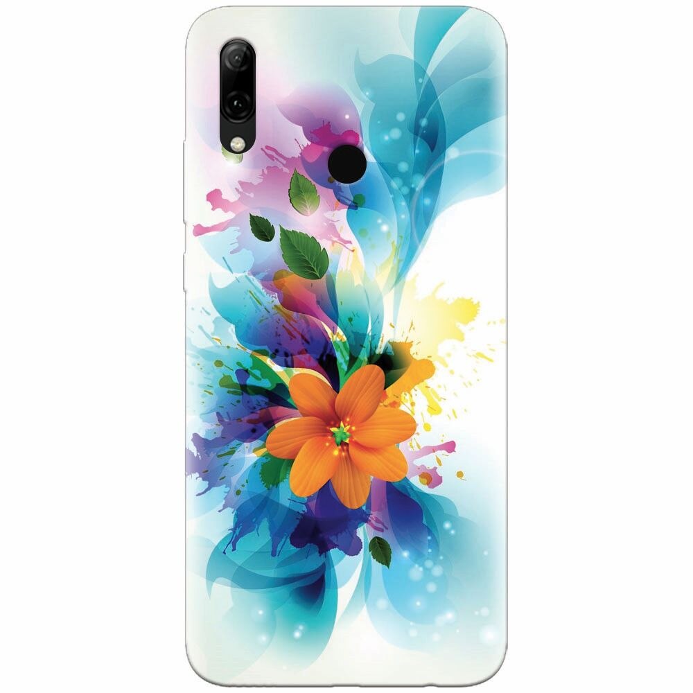 Husa silicon pentru Huawei P Smart Z, Flower 011