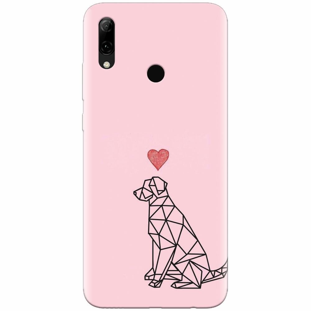 Husa silicon pentru Huawei P Smart Z, Love Dog