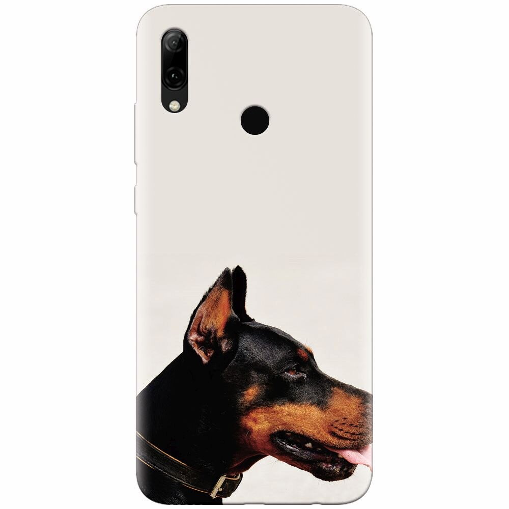 Husa silicon pentru Huawei P Smart Z, Doberman
