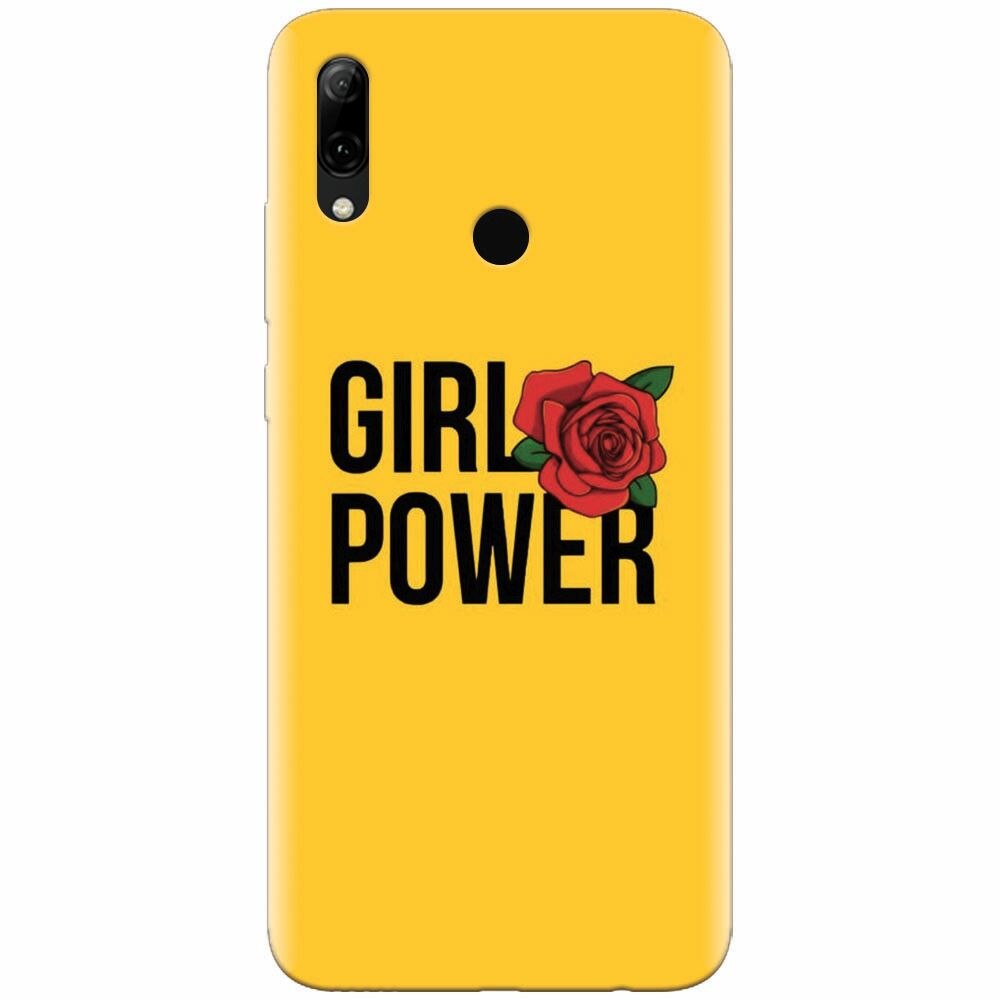 Husa silicon pentru Huawei P Smart Z, Girl Power