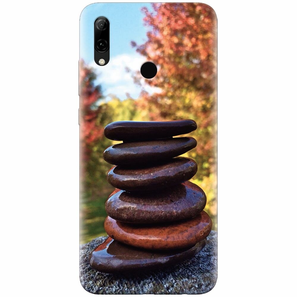 Husa silicon pentru Huawei P Smart Z, Stacking Stones