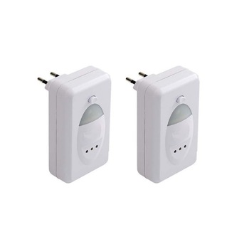 Pachet 2 dispozitive cu ultrasunete anti-rozatoare, acoperire 200 mp, plastic Pachet 2 dispozitive cu ultrasunete anti-rozatoare, acoperire 200 mp, plastic