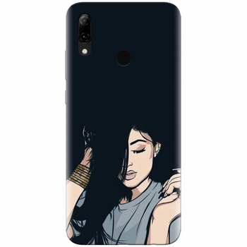 Husa silicon pentru Huawei P Smart Z, Simple Girl Husa silicon pentru Huawei P Smart Z, Simple Girl