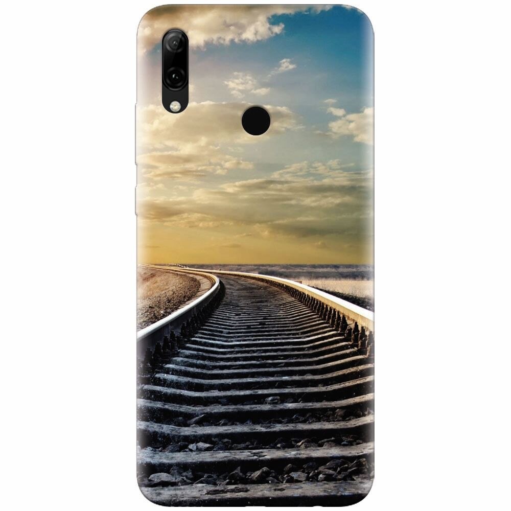 Husa silicon pentru Huawei P Smart Z, Railroad Horizon