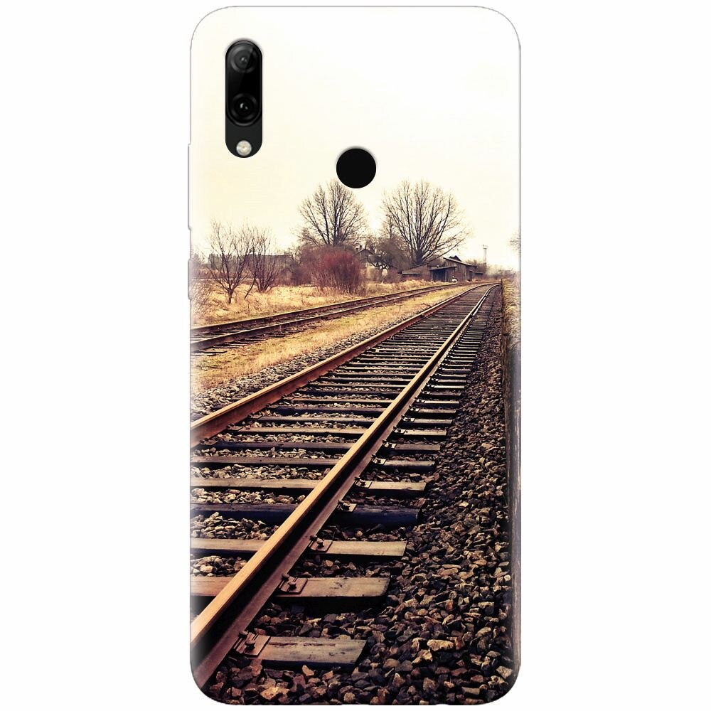 Husa silicon pentru Huawei P Smart Z, Railroad