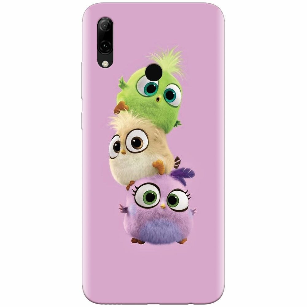 Husa silicon pentru Huawei P Smart Z, Baby Birds