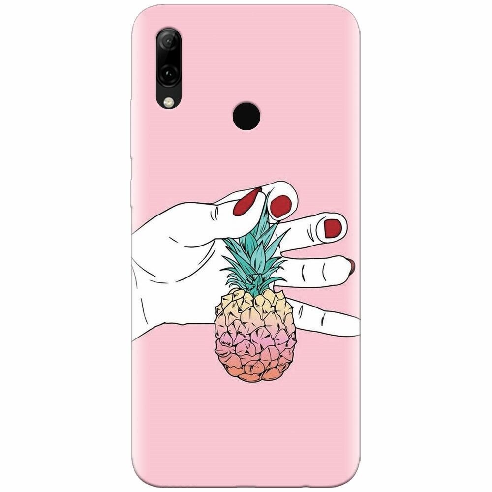 Husa silicon pentru Huawei P Smart Z, Rainbow Pinepple