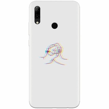 Husa silicon pentru Huawei P Smart Z, With Love Husa silicon pentru Huawei P Smart Z, With Love