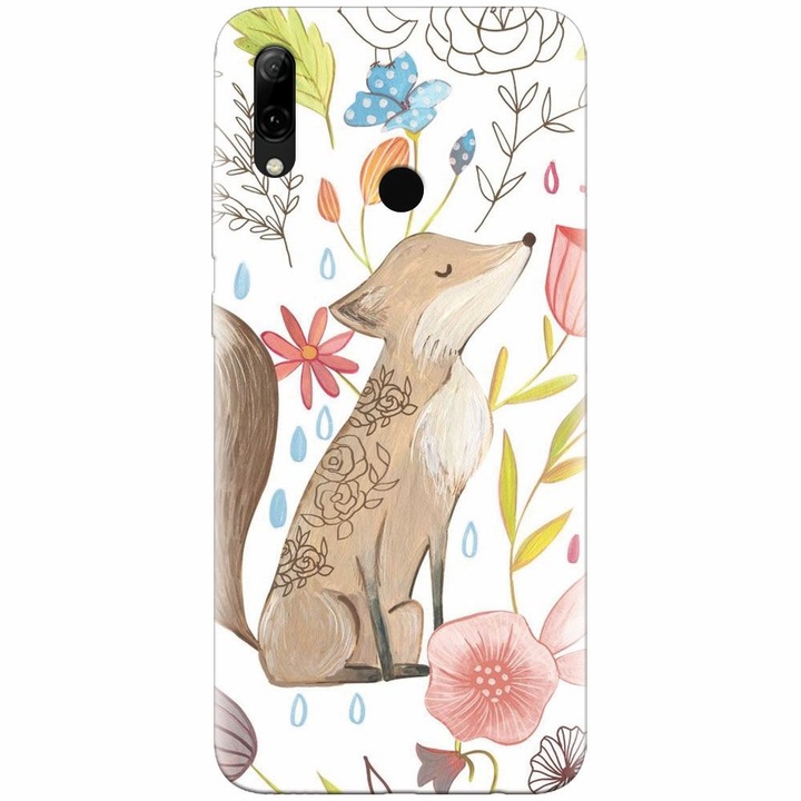 Силиконов кейс съвместим с Huawei P Smart Z, Fox