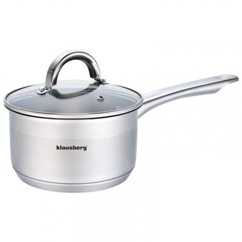 Caserola cu capac Klausberg KB7131, 12 cm, 0,5 litri, Fund multistrat, Inox Caserola cu capac Klausberg KB7131, 12 cm, 0,5 litri, Fund multistrat, Inox