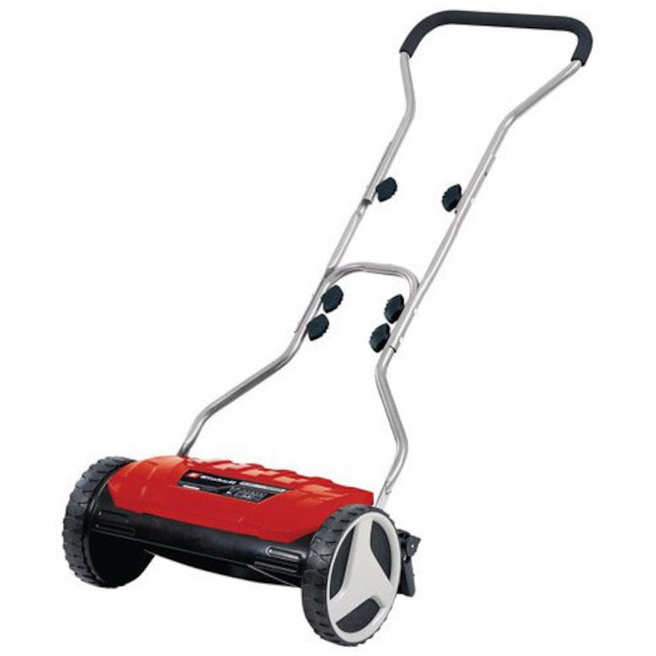 Einhell GE-HM 38 S Manuális fűnyíró, vágó szélesség 38 cm, vágási magasság 3.8 cm, 5 penge 12.5 cm-es átmérőjű hengeren