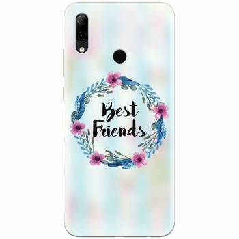Husa silicon pentru Huawei P Smart Z, Best Friends 001 Husa silicon pentru Huawei P Smart Z, Best Friends 001