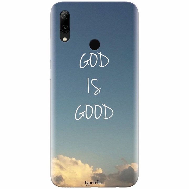 Gravpoint telefon tok, Huawei P Smart Z, szilikon, God Is Good modell