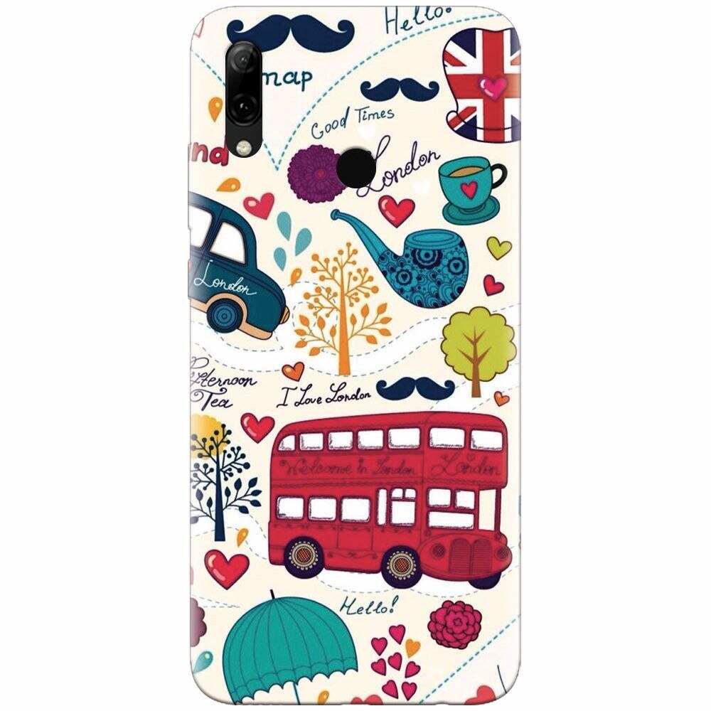 Husa silicon pentru Huawei P Smart Z, Welcome In London