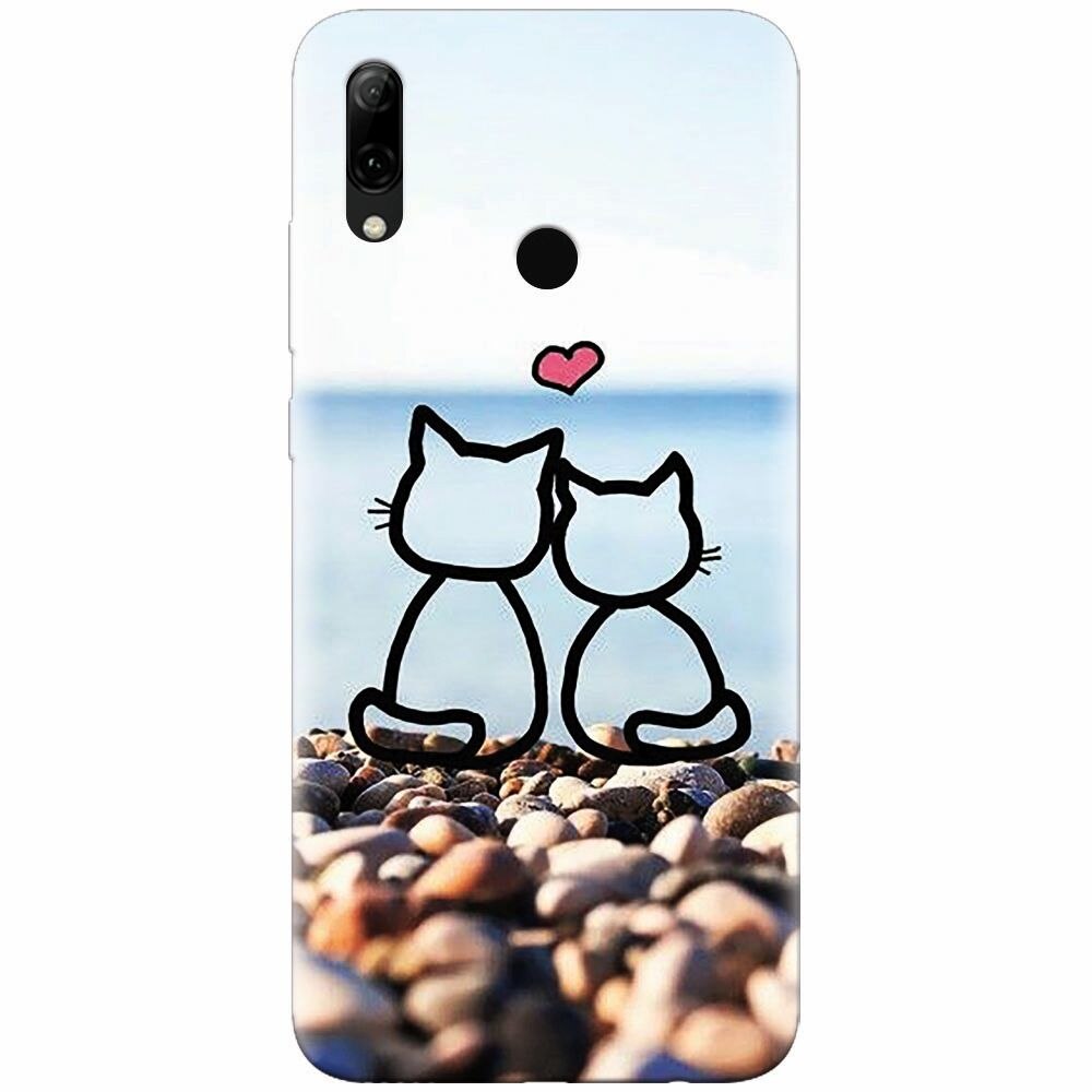 Husa silicon pentru Huawei P Smart Z, In Love Cats