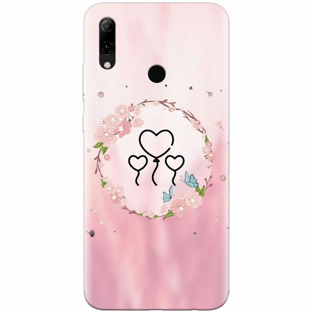 Husa silicon pentru Huawei P Smart Z, Heart Baloons