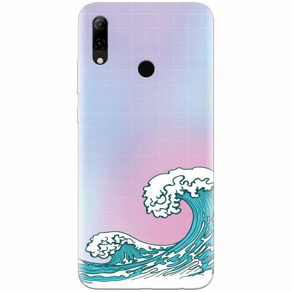 Husa silicon pentru Huawei P Smart Z, Waves