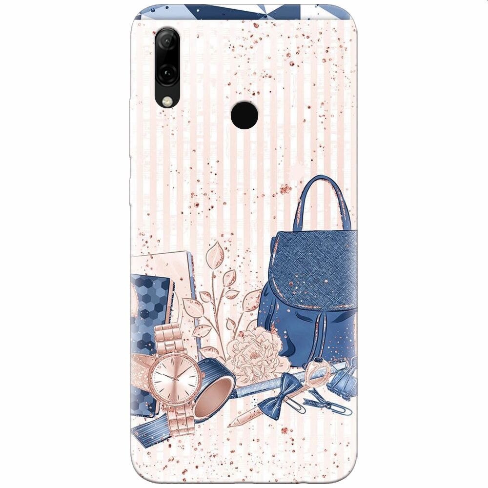 Husa silicon pentru Huawei P Smart Z, Girl Accesories