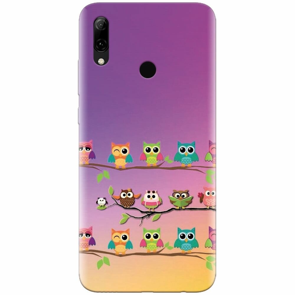 Husa silicon pentru Huawei P Smart Z, Owls