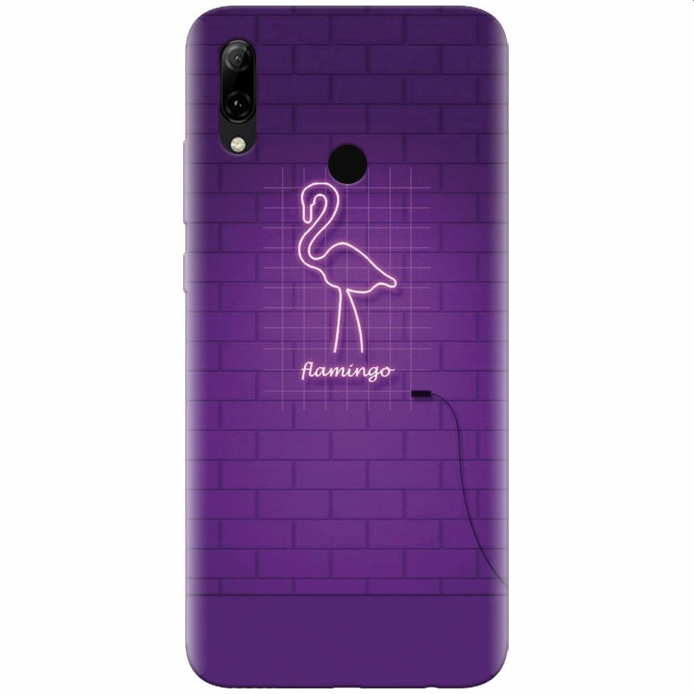 Husa silicon pentru Huawei P Smart Z, Light Flamingo