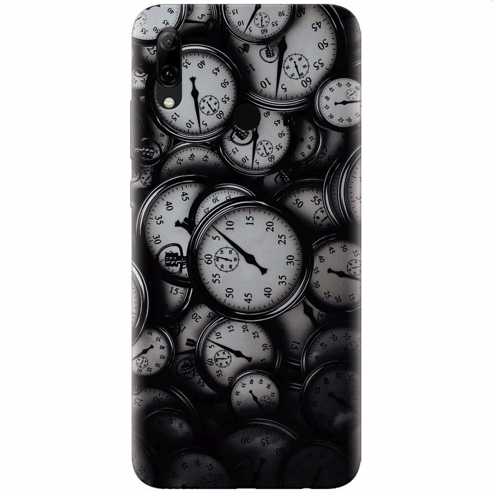 Husa silicon pentru Huawei P Smart Z, Clocks Bw