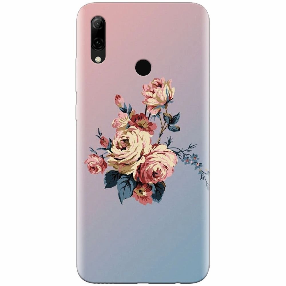 Husa silicon pentru Huawei P Smart Z, Roses