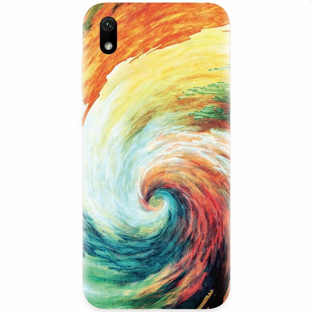 Husa silicon pentru Huawei Y5 2019, Big Wave Painting