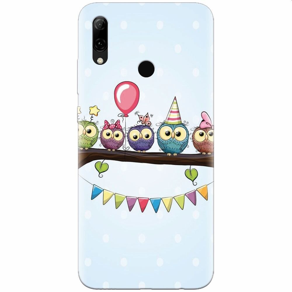 Husa silicon pentru Huawei P Smart Z, Party Birds