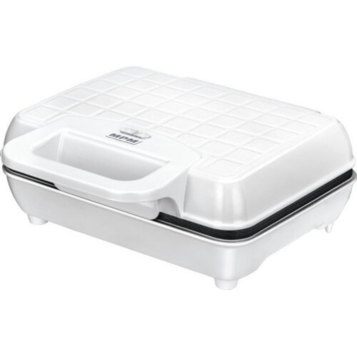 Aparat de waffe MGO-25 waffle iron 1000 W Alb