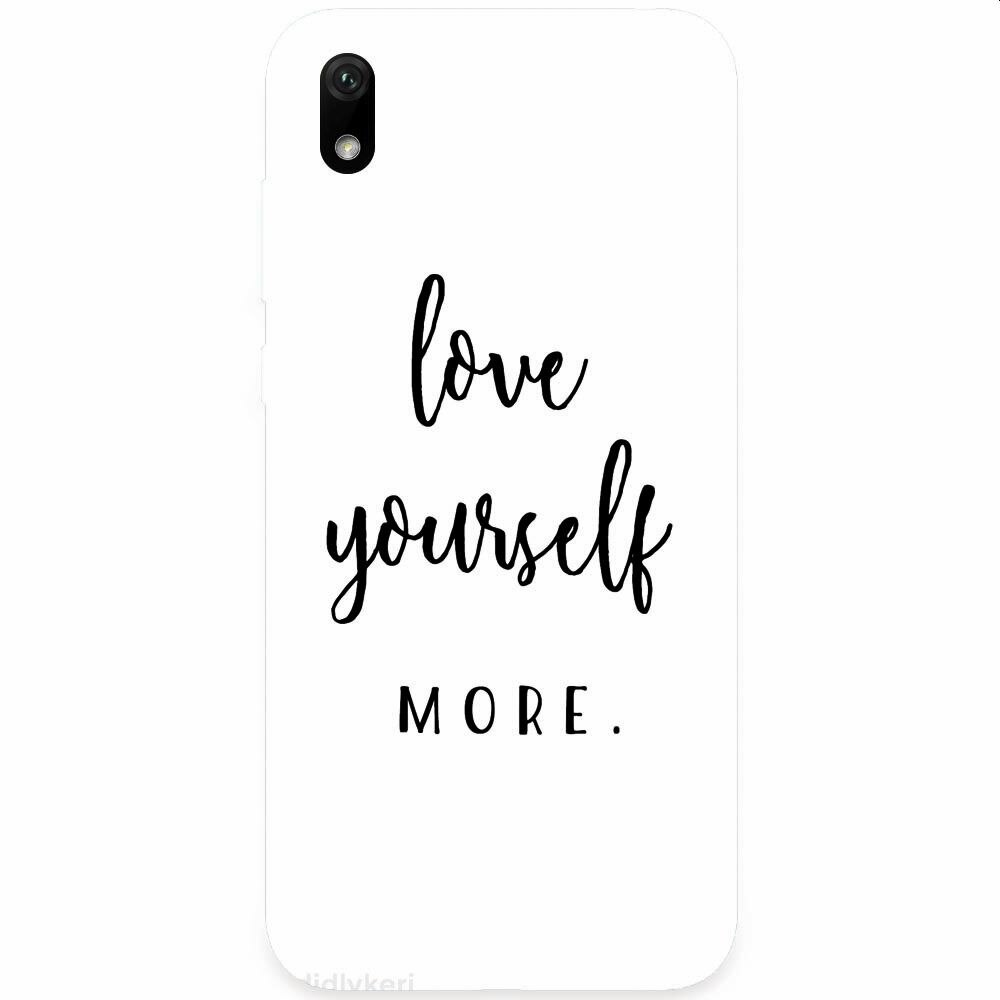 Husa silicon pentru Xiaomi Redmi 7A, Love Yourself More