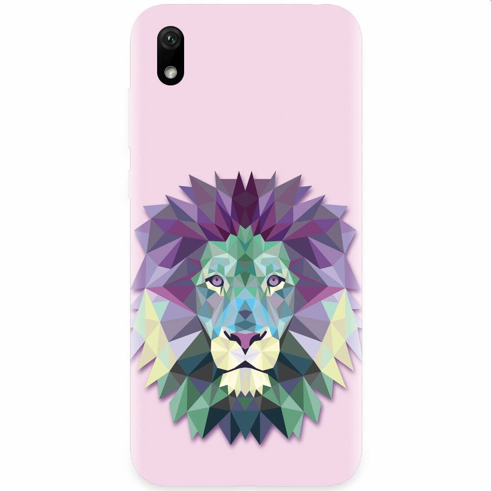 Husa silicon pentru Huawei Y5 2019, Polygon Lion