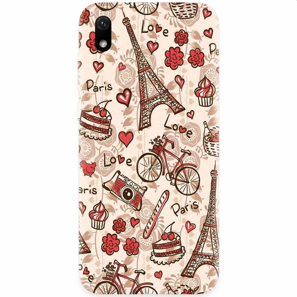 Husa silicon pentru Huawei Y5 2019, Paris Love
