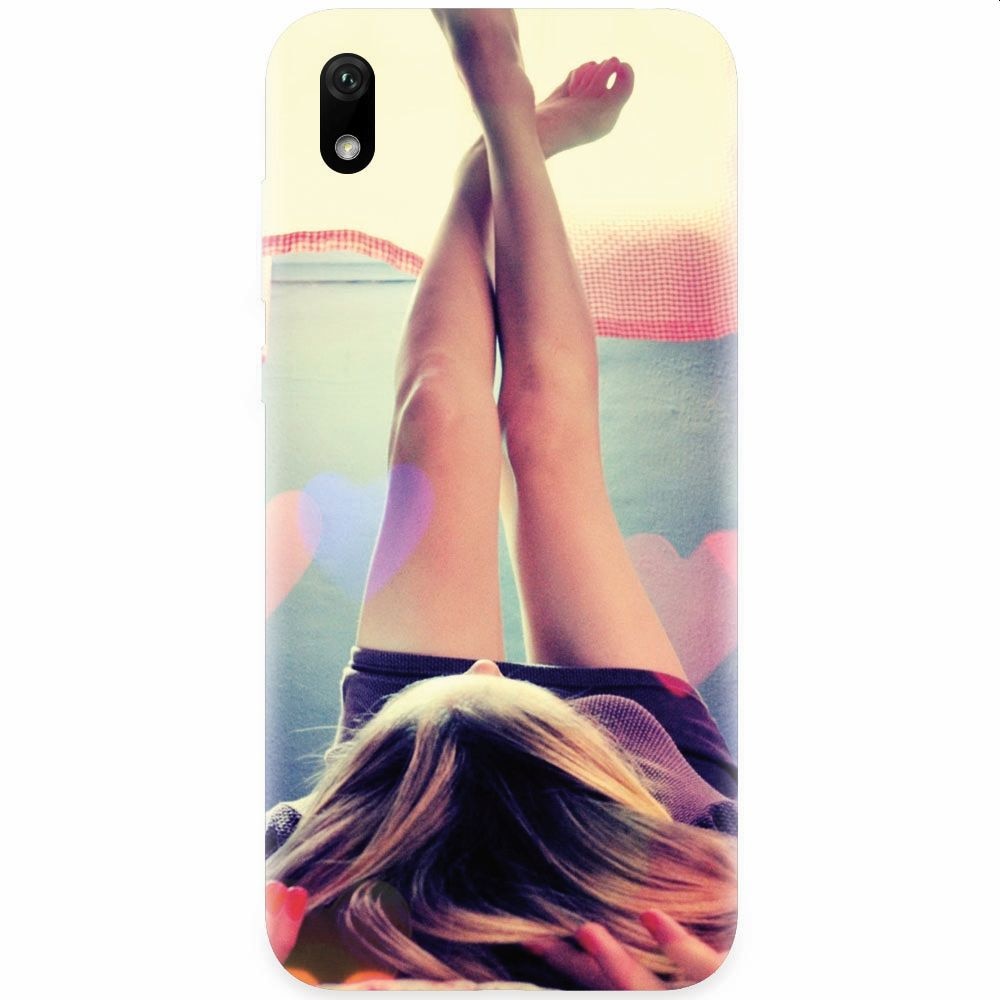 Husa silicon pentru Huawei Y5 2019, Relax Girl