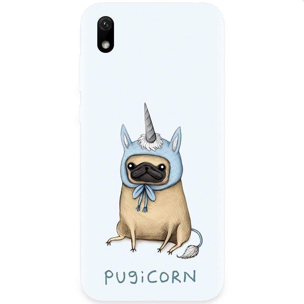 Husa silicon pentru Xiaomi Redmi 7A, Pugicorn