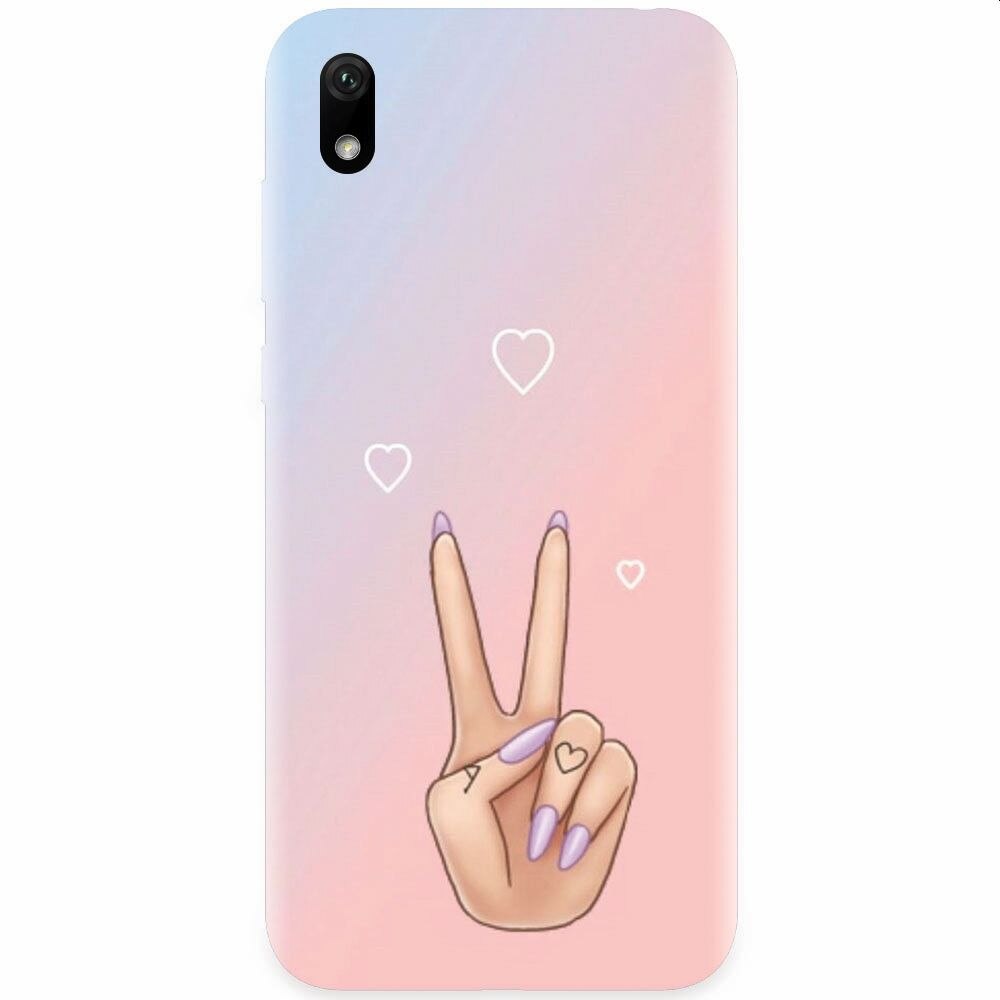 Husa silicon pentru Xiaomi Redmi 7A, Victory Love