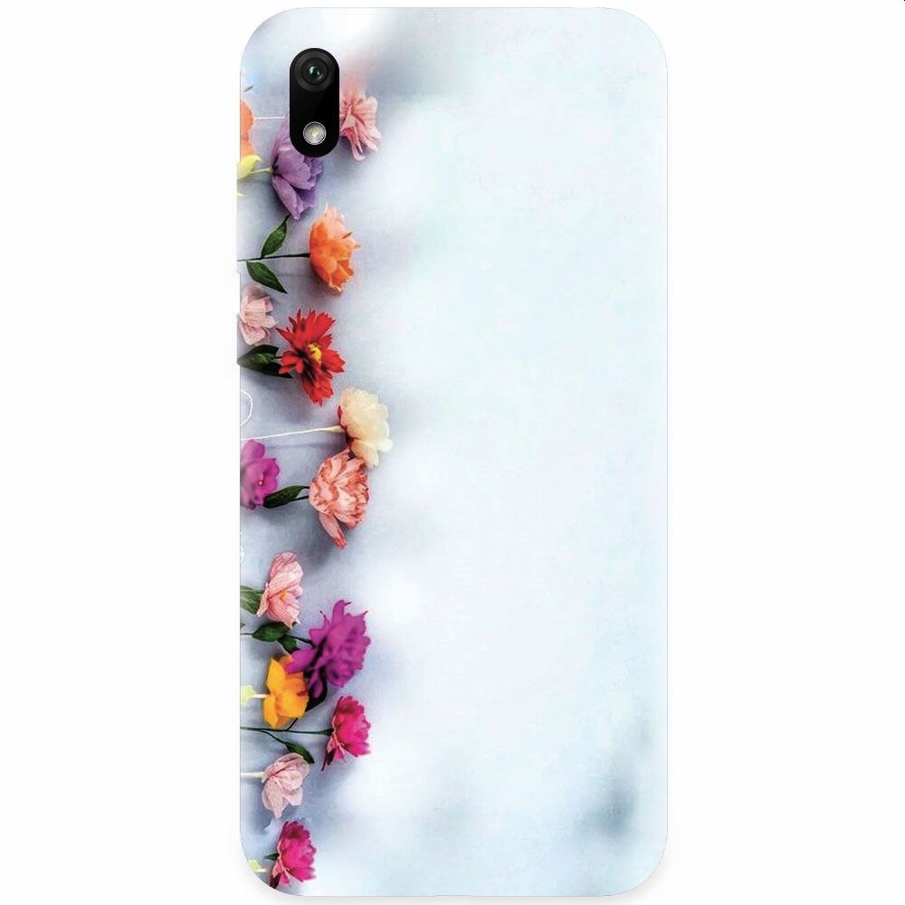 Husa silicon pentru Huawei Y5 2019, Flowers