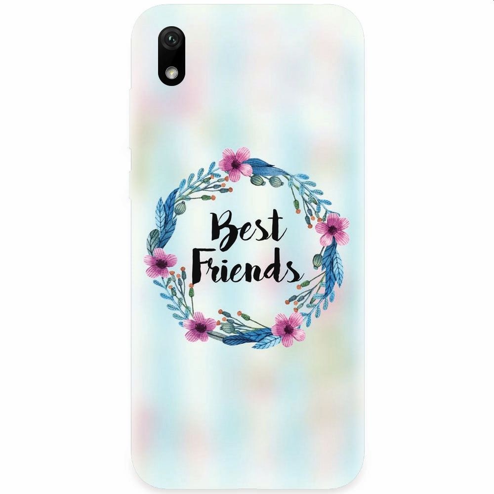Husa silicon pentru Xiaomi Redmi 7A, Best Friends 001
